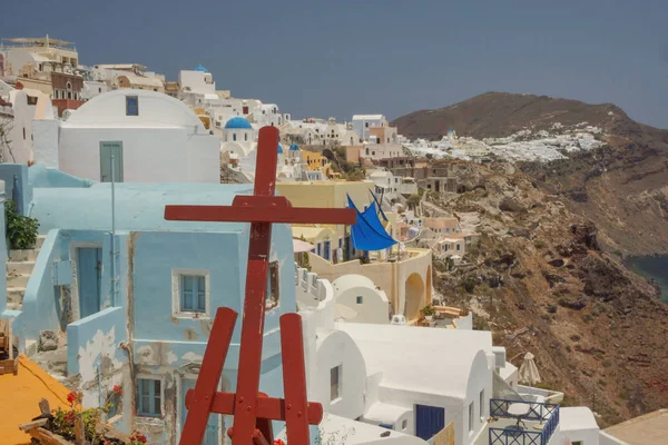 Santorini büyüleyici manzarası