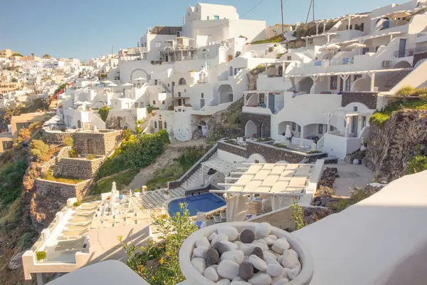 Santorini büyüleyici manzarası