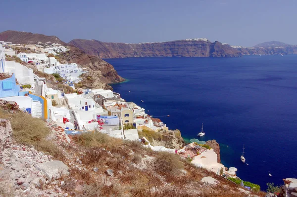 Santorini büyüleyici manzarası