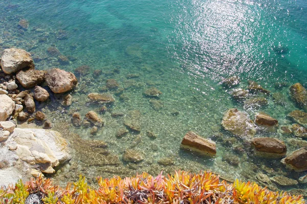 유형의 해안과 그리스의 — 스톡 사진