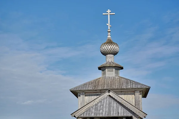 Eski Solovetsky manastır beyaz deniz Rusya