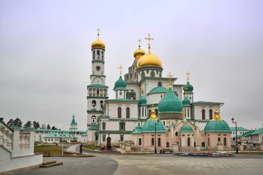 Rus manastır iç ve dış görünümlerini