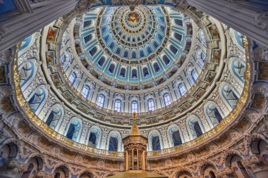 Rus manastır iç ve dış görünümlerini