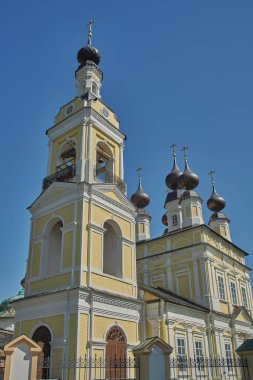 Rus manastır iç ve dış görünümlerini