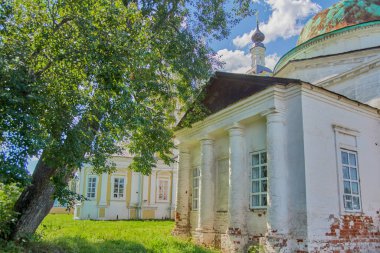 Rus manastır iç ve dış görünümlerini