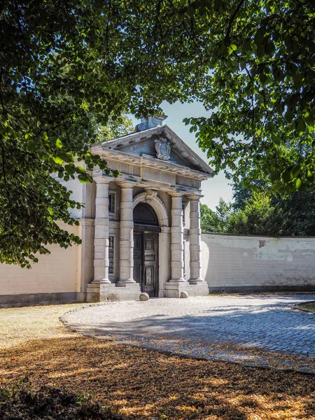 Puerta Entrada Del Siglo Xviii Abadía Roosendael Walem Cerca Malinas — Foto de Stock