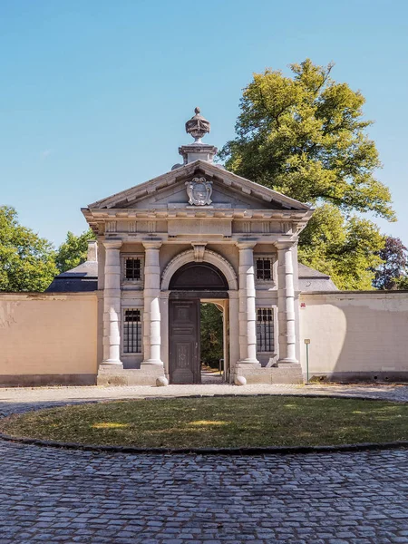 Puerta Entrada Del Siglo Xviii Abadía Roosendael Walem Cerca Malinas — Foto de Stock