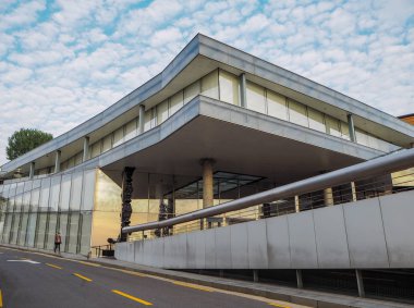 Seoul, Güney Kore - Ekim 2018: Leeum Samsung Itaewon, Mario Botta, Rem Koolhaas ve Jean Nouvel tarafından tasarlanmış Sanat Müzesi