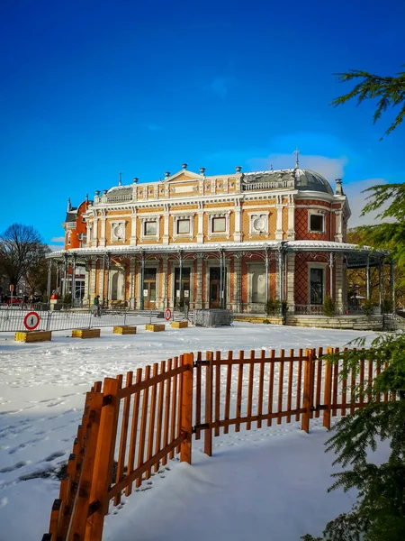 Исторический Павильон Des Petits Jeux Центре Города Спа Бельгия Павилион — стоковое фото