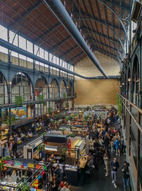 Nisan 2019 - Mechelen, Belçika: Yakın zamanda açılan Smaakmarkt f