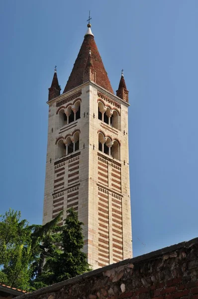 Italia Verona Basilica San Zeno Maggiore —  Fotos de Stock