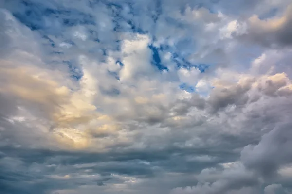 Blue Sky Clouds Sunset — Stock Photo, Image