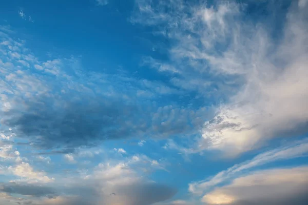 Clouds Blue Sky Sunset — Stock Photo, Image