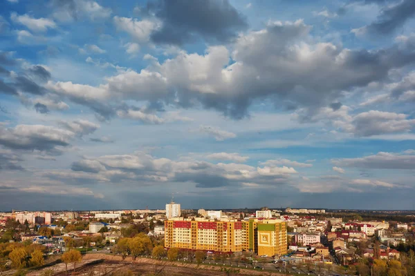 Sky Clouds Sunset City — Stock Photo, Image