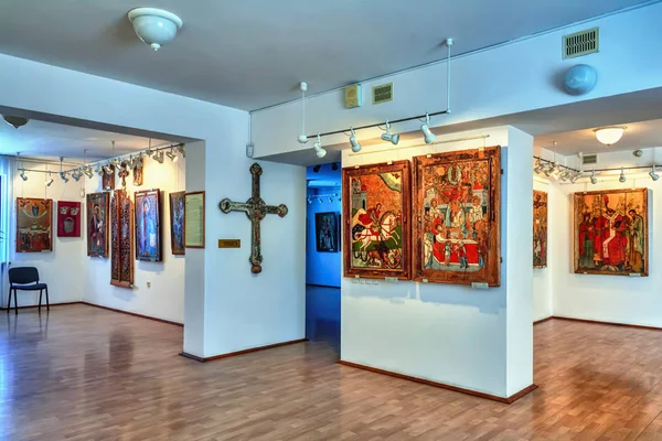 Lutsk Ucrânia Fevereiro 2019 Museu Interior Ícone Volyn Lutsk Ucrânia — Fotografia de Stock