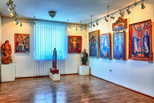 Lutsk Ucraina Febbraio 2019 Museo Interno Dell Icona Volyn Lutsk — Foto Stock