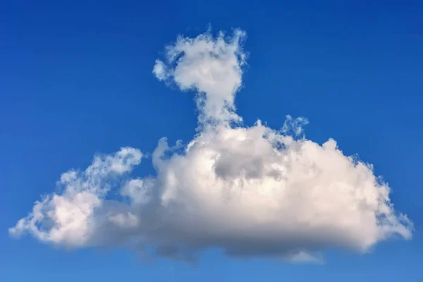 Pluizige Wolken Blauwe Lucht — Stockfoto