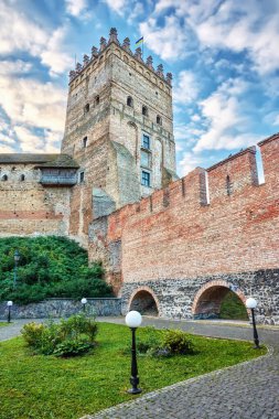 Lutsk 'taki Ortaçağ Şatosu (Ukrayna).