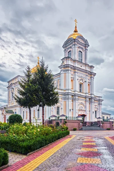 Christian Orthodox Medieval Cathedral Center City Lutsk Ukraine — Stock Photo, Image