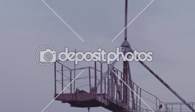 Havadan görünümü Duga-1 dizi thechernobyl dışlama bölgesi içinde. Duga Sovietover--horizonused Sovietmissile defenseearly uyarı radarnetwork bir parçası olarak yapıldı.