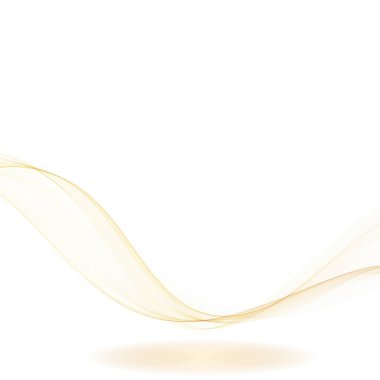 Gölgeli soyut altın dalga. Vektör görüntüsü. Masaüstü duvar kağıdı. Bilim, ilaç, altın, dergi, broşür, alay, sarı, kahverengi, arka plan