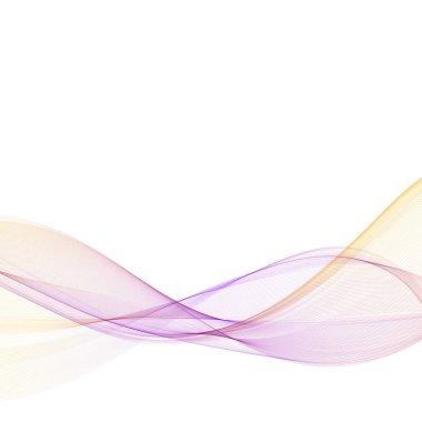 Renkli vektör dalgası. Soyut arkaplan. Broşür, dergi, reklam panosu, ürün tasarımı için modern bir fikir.