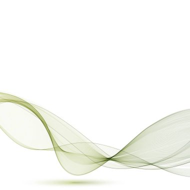 Vektör Soyut renk eğri çizgi arkaplanı. Şablon broşür tasarımı. Duman çizgileri.