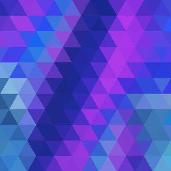 Geometryczne tło wektora. kolorowe niebieskie trójkąty. eps 10 — Wektor stockowy