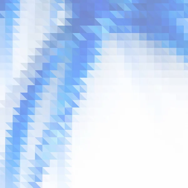 Blauer Gittermosaik-Hintergrund, kreative Design-Vorlagen. Folge 10 — Stockvektor