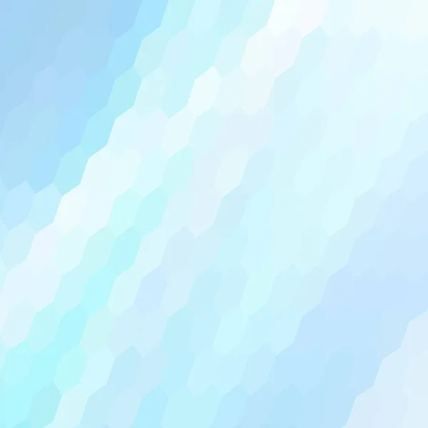 Geometrisk blå illustration. vektorbild. Blå honungskakor — Stock vektor