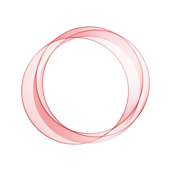 Cercle abstrait rouge. Disposition pour la publicité. conception de brochure. eps 10 — Image vectorielle