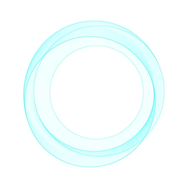 Fond abstrait avec des cercles bleus. illustration vectorielle eps 10 — Image vectorielle