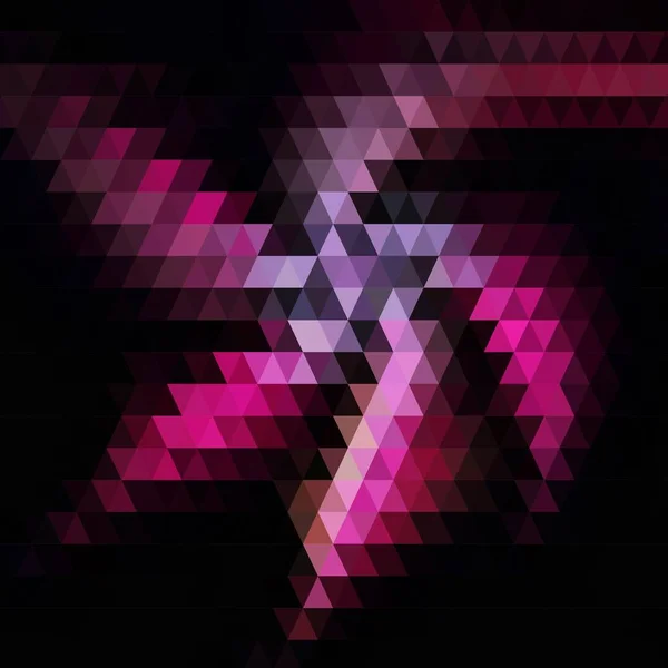 Imagem vetorial abstrata de triângulos - Vektorgrafik. eps 10 — Vetor de Stock