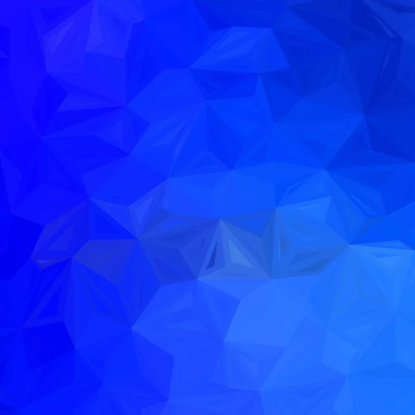 Fondo de mosaico abstracto vector azul oscuro. Elegante ilustración poligonal brillante con gradiente. El mejor diseño triangular para su negocio . — Archivo Imágenes Vectoriales