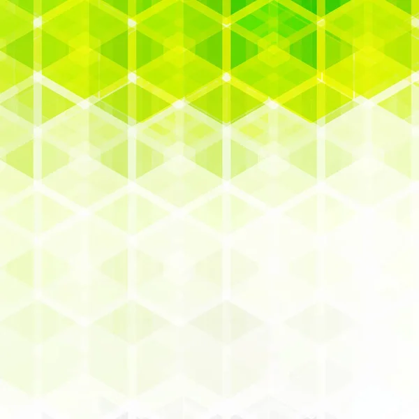 Fond hexagonal vert. style polygonal. eps 10 - Vektorgrafik — Image vectorielle
