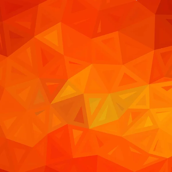 Vecteur orange clair brillant motif triangulaire. Illustration abstraite colorée avec dégradé. Nouveau design pour votre entreprise . — Image vectorielle