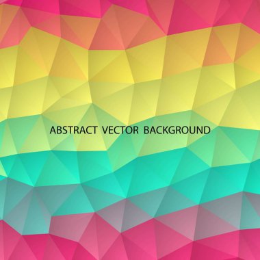 renkli altıgenler. sunu için düzen. mozaik tarzı. eps 10