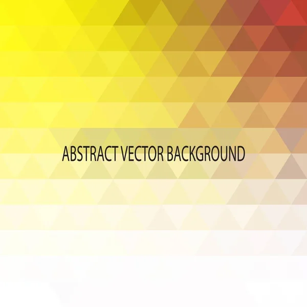 Vielfarbige Dreiecke. bunter Hintergrund. abstrakter Vektorhintergrund. Folge 10 — Stockvektor