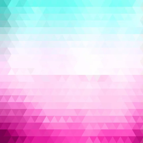Яскравий кольоровий трикутний фон. рожевий, білий, синій. багатокутний стиль. епс 10 — стоковий вектор
