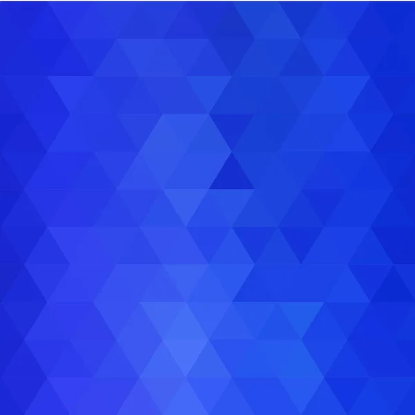 Fondo triangular azul. ilustración vectorial abstracta. eps 10 — Vector de stock