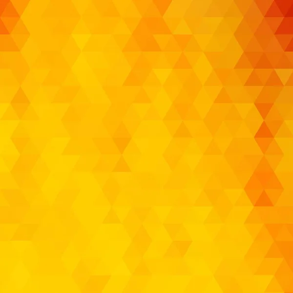 明亮的黄色三角形背景。抽象矢量插图。eps 10 — 图库矢量图片