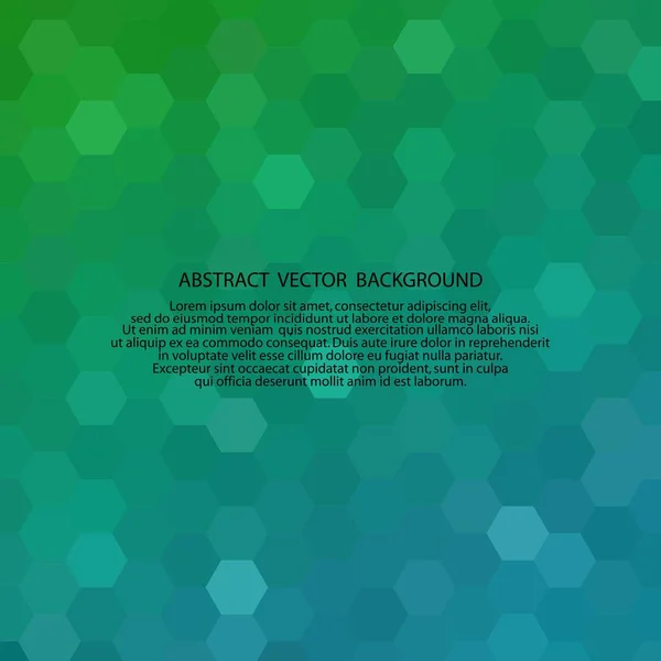 Grün blauer Farbverlauf glitzert Hintergrund. Vektor abstrakte Illustration — Stockvektor