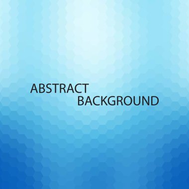 altıgenlerin mavi arka planı. çokgen tarzı. eps 10