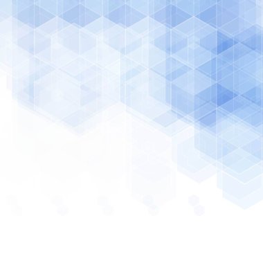 mavi altıgen arka plan. reklam için çokgen tarzı düzeni. eps 10