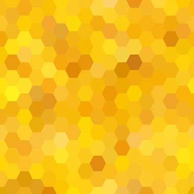 Sarı, altın vektör soyut poligonal düzeni. Degrade ile halftone tarzıyaratıcı illüstrasyon. Tasarımınız için yeni bir doku. eps 10