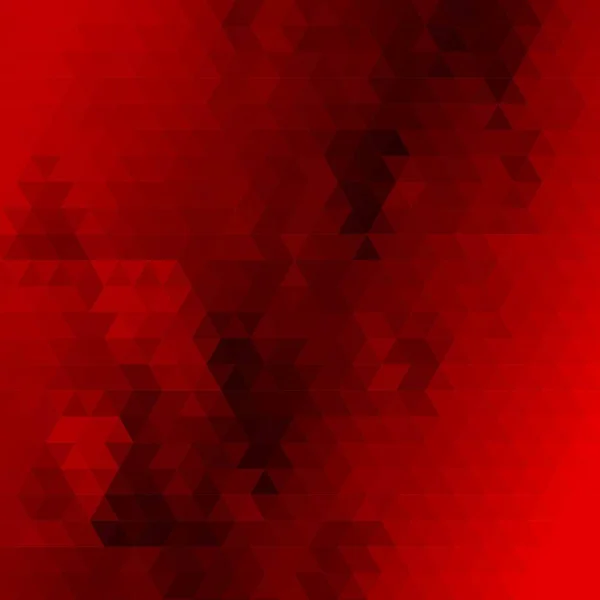 Vector rojo brillante fondo con formas de triángulo. eps 10 — Archivo Imágenes Vectoriales