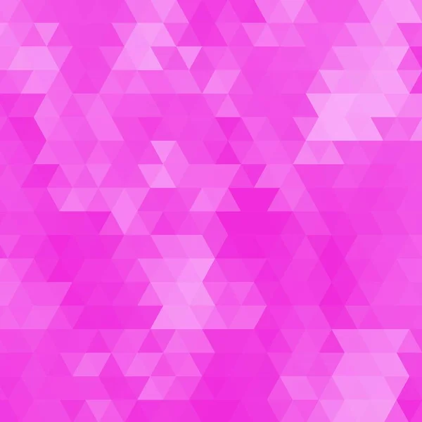 Rosa fuchsia abstrakte geometrische zerrumpelte dreieckige Low-Poly-Stil Vektor Illustration grafischer Hintergrund. Folge 10 — Stockvektor