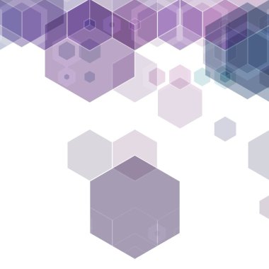 soyut arka plan. reklam mavi altıgenler için düzen. eps 10