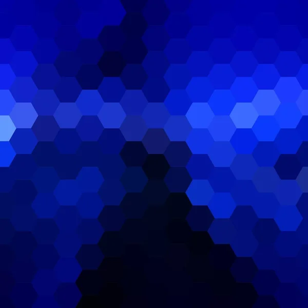 Vector abstracto hexágonos azules. estilo poligonal. eps 10 — Vector de stock