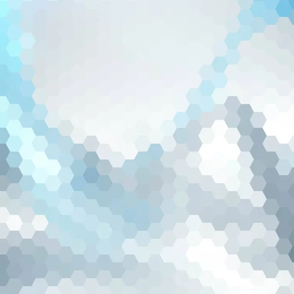 Vetor abstrato hexágonos azuis. fundo geométrico. eps 10 — Vetor de Stock